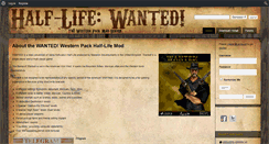 Desktop Screenshot of halflifewanted.com